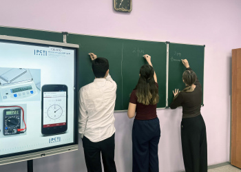 Фото 4 к новости От первой минуты жизни: офицер Росгвардии провел для нижегородских школьников урок практической метрологии